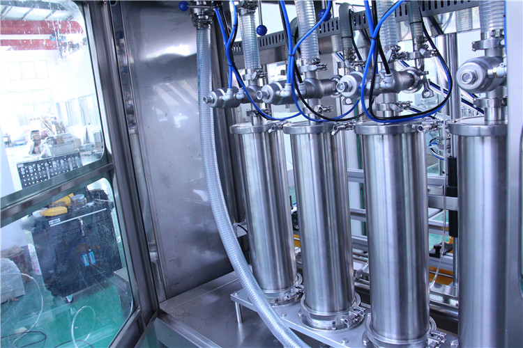 Apple syltfyllningsmaskin